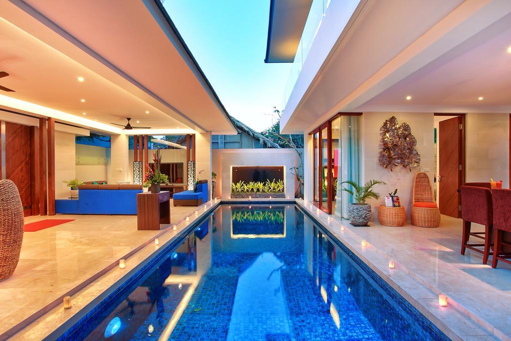 Indi Villas - The Bhadra Villa スミニャック エクステリア 写真